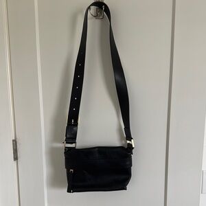 AllSaints Colette Leather Crossbody Bag